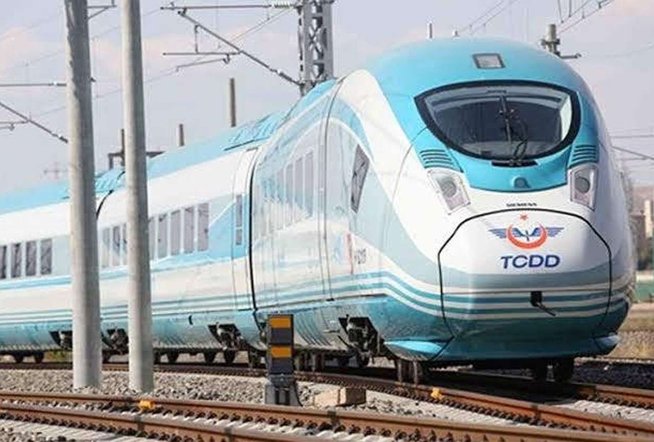 Поїзд TCDD turkshi HT 80118 онлайн пазл