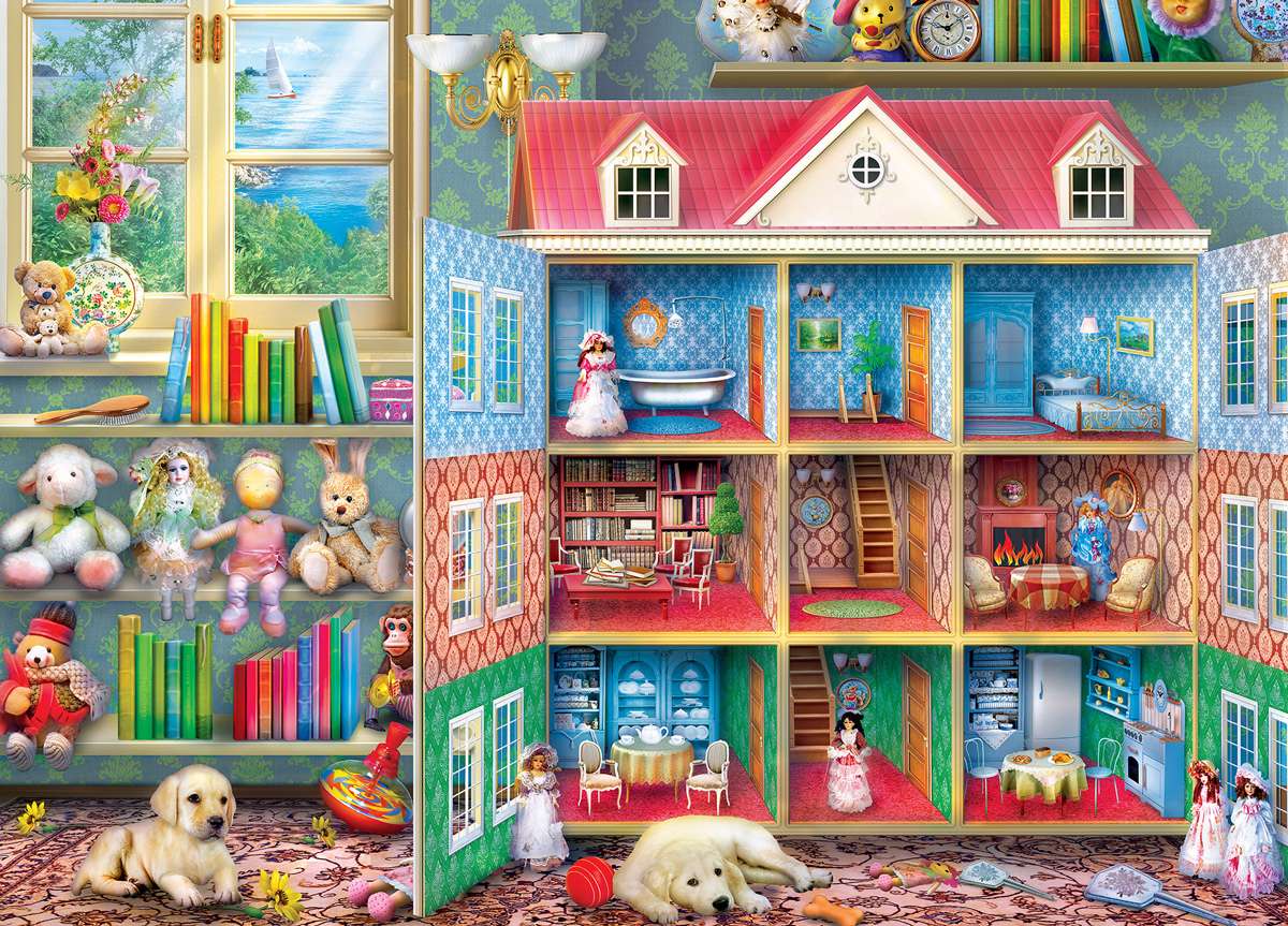 a casa de bonecas puzzle online