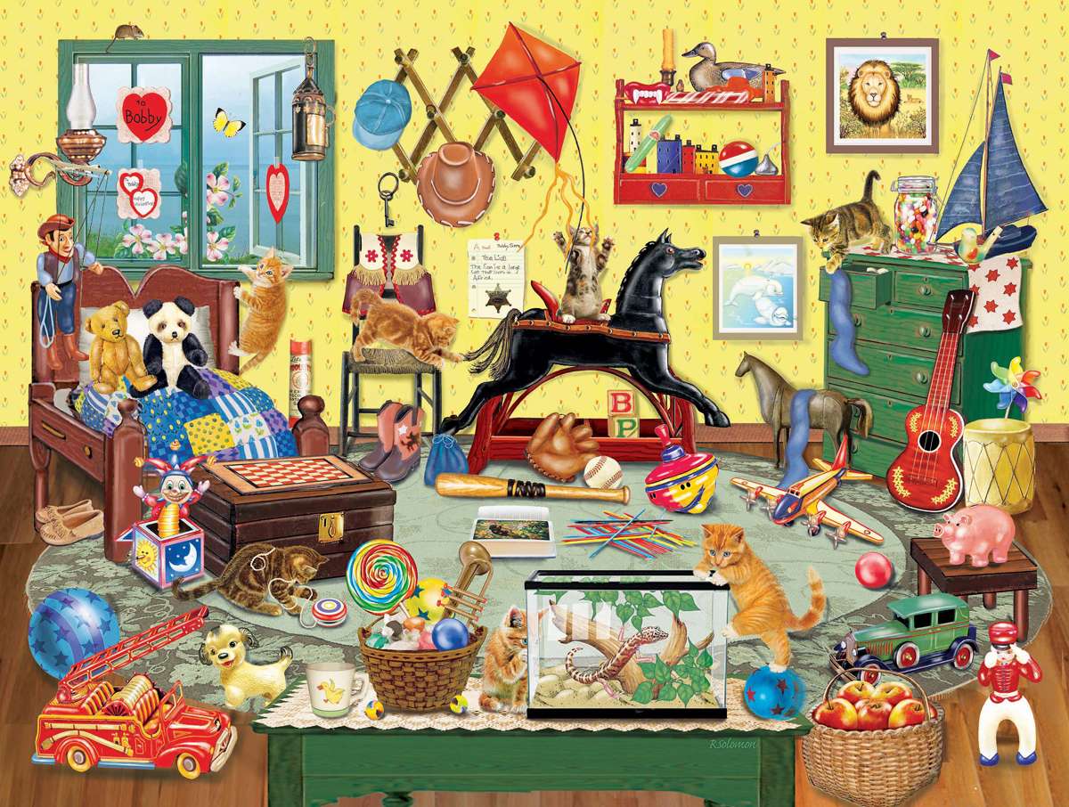 fun in bobbys room jigsaw puzzle online