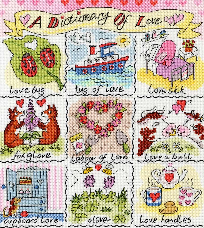Love-stitched jigsaw puzzle online