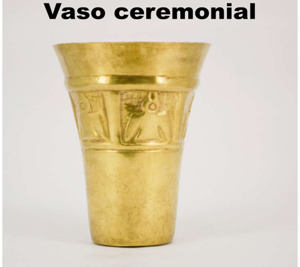 Vaso ceremonial rompecabezas en línea