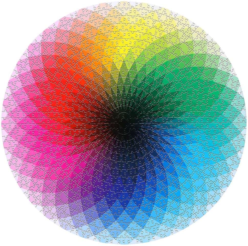 quebra-cabeça de paleta de arco-íris puzzle online