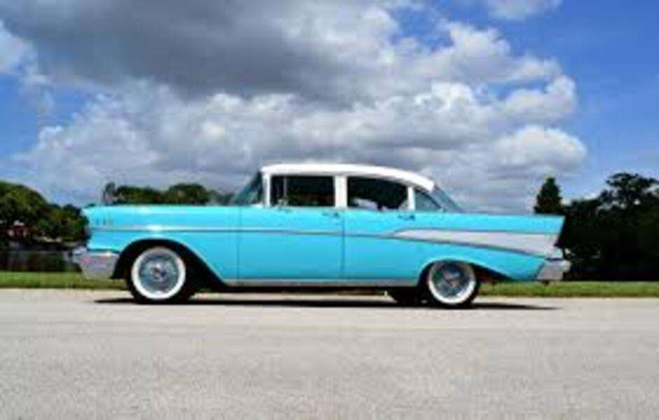 Chevrolet Bel Air Classic Car Anul 1957 #7 jigsaw puzzle online