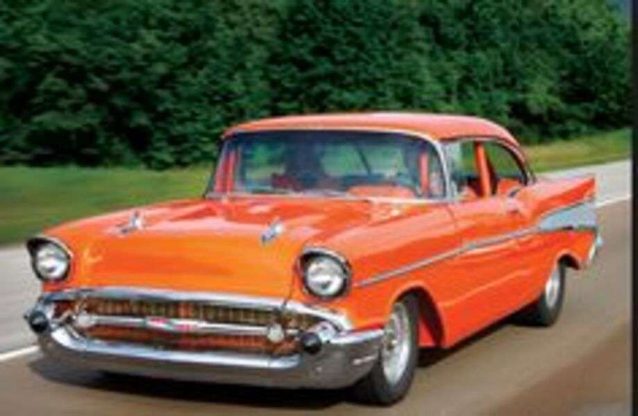 Classic Car Chevrolet Bel Air Year 1957 #8 jigsaw puzzle online