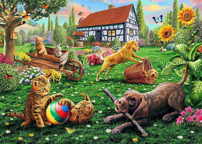 Les chatons s'amusent #121 puzzle en ligne