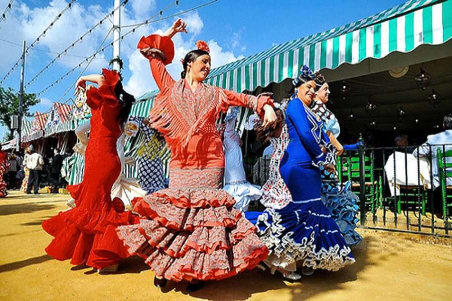 Севільський ярмарок - Іспанія №1 пазл онлайн