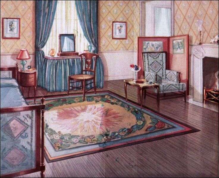 植民地時代の家の部屋1928年＃32 オンラインパズル
