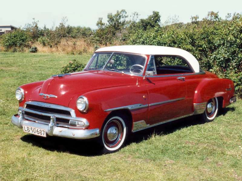 Класически автомобил Chevrolet Bel Air 1951 година #10 онлайн пъзел