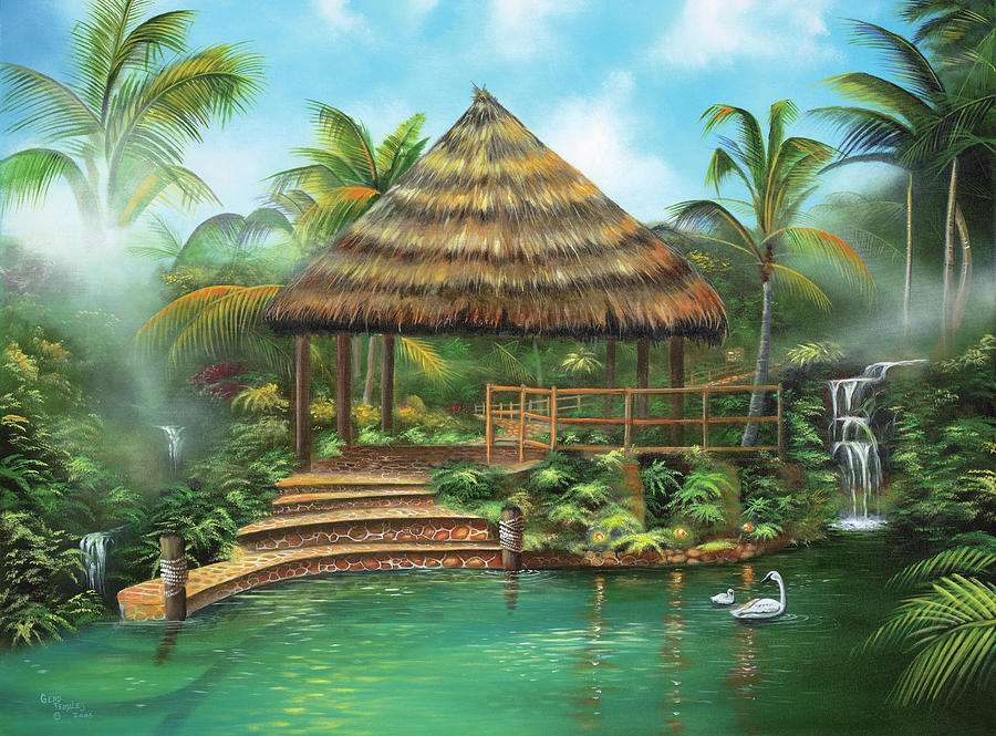tropisches Paradies Puzzlespiel online