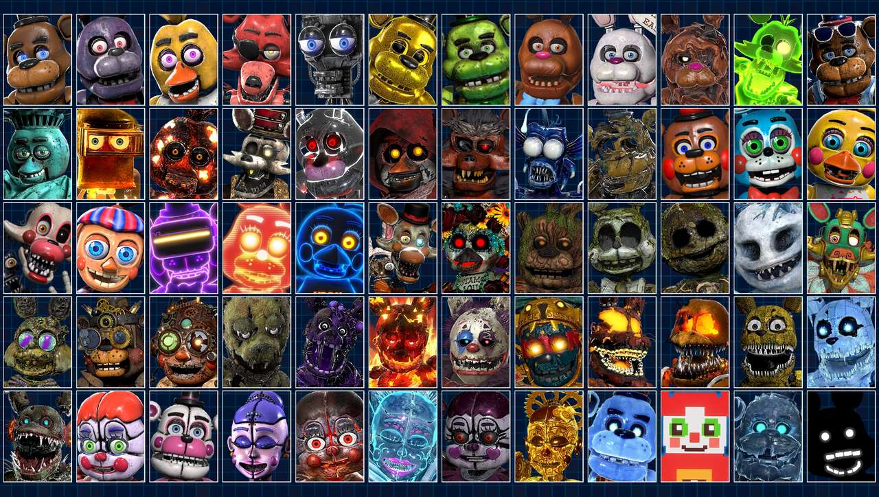 fnaf ar ucn quebra-cabeças online