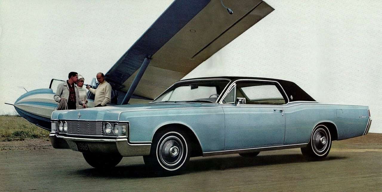 Lincoln Continental Coupe 1968 року випуску онлайн пазл