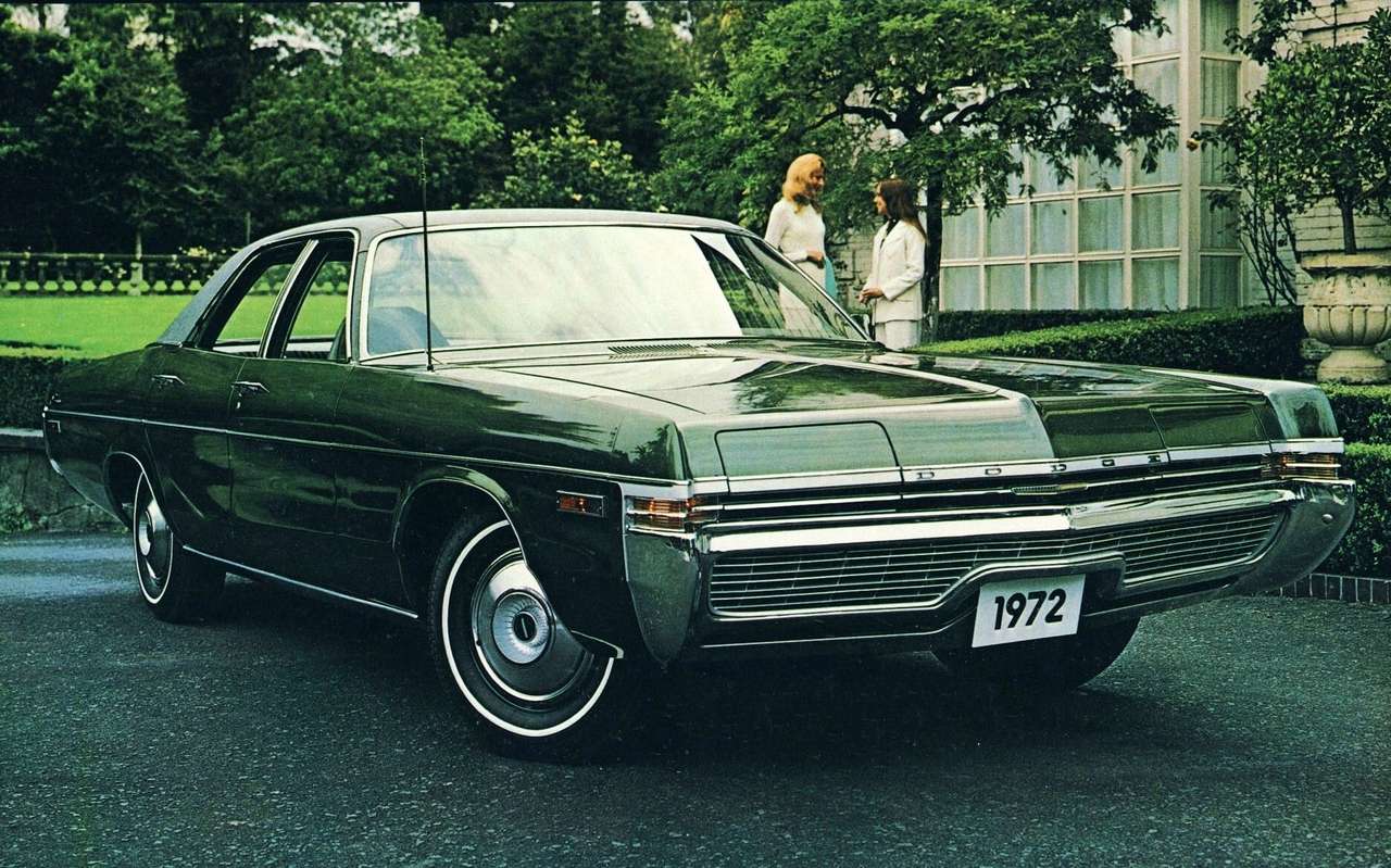 1972 Dodge Mónaco. rompecabezas en línea