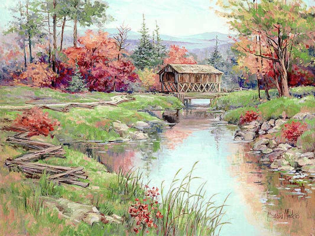 7272-blue-mountain-river-barbara-mock Online-Puzzle