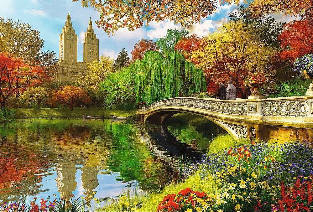 Central Park. puzzle online