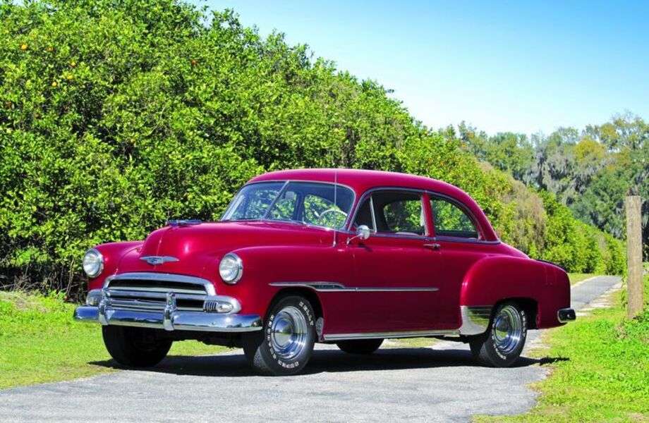 Chevrolet Bel Air Voiture Classique Année 1951 #12 puzzle en ligne
