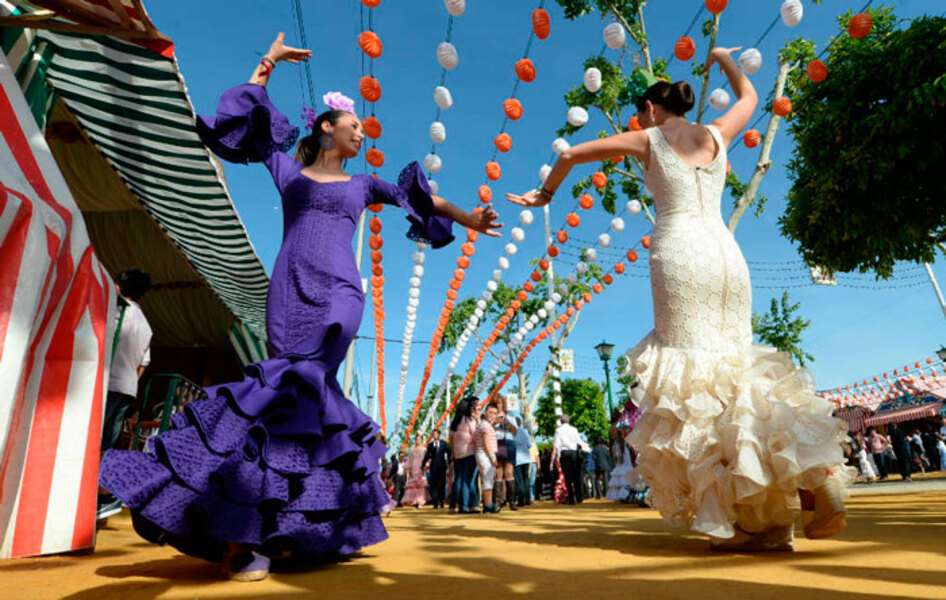 Ярмарка Севильи - Испания #6 онлайн-пазл