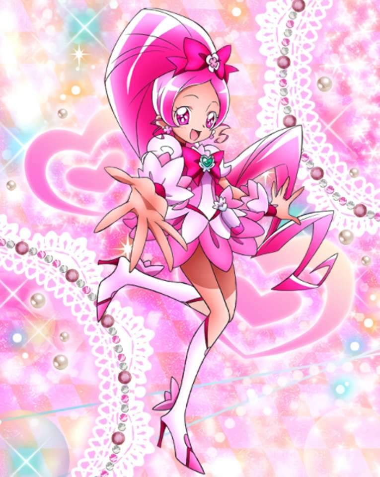 Cure Blossom! ❤️❤️❤️❤️❤️ puzzle online