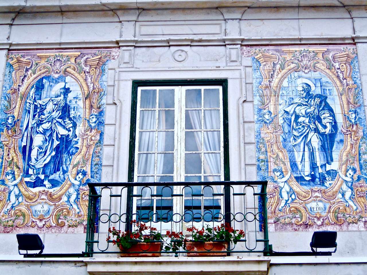 une maison portugaise puzzle en ligne