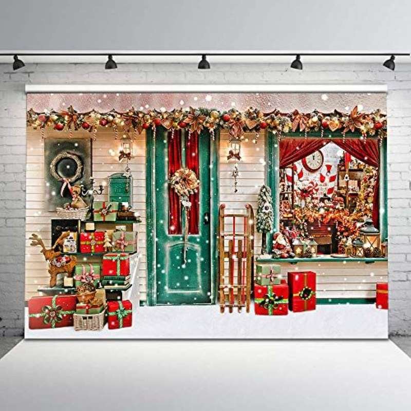 CHRISTMAS BACKGROUND online puzzle