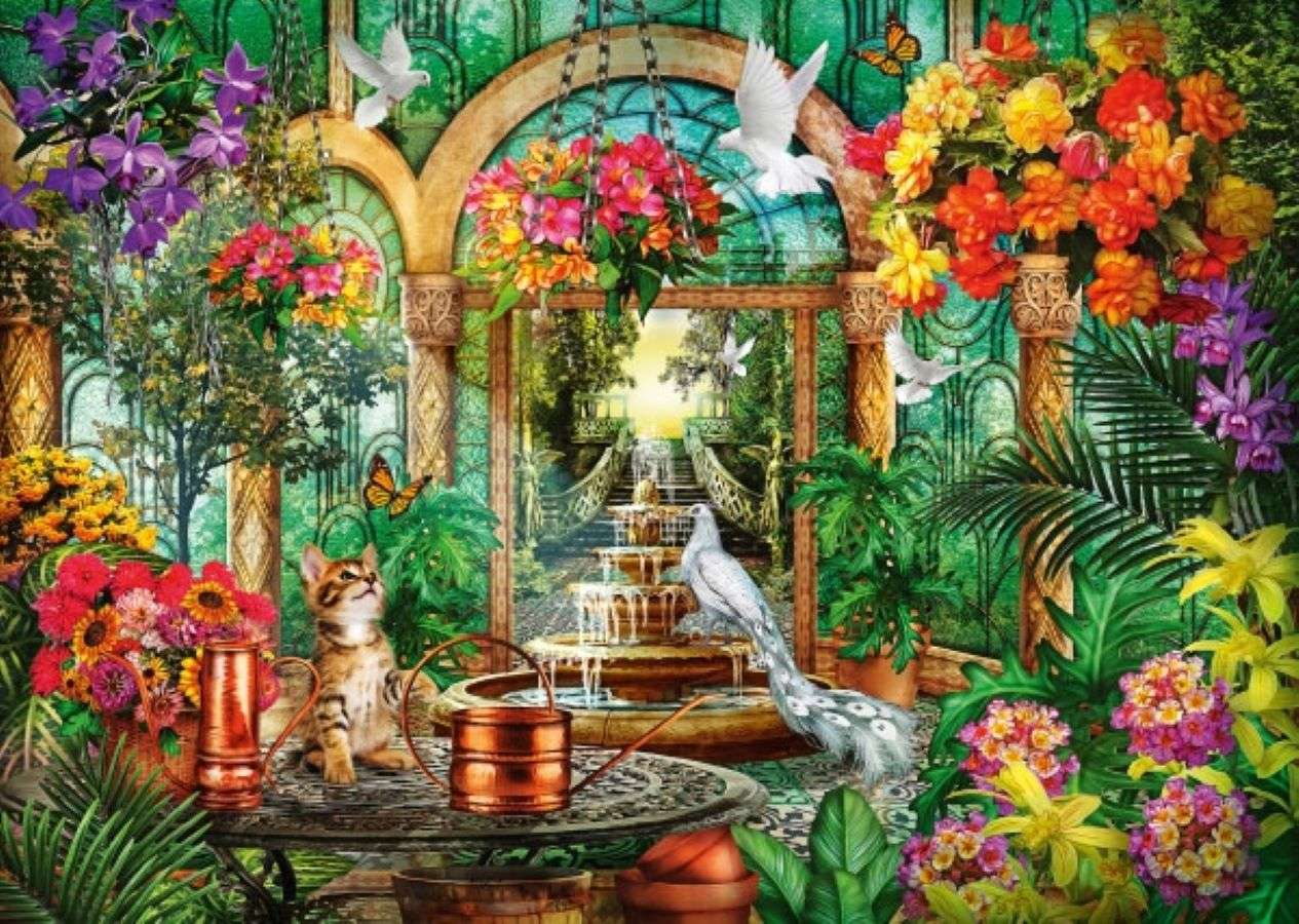 GREEN HOUSE jigsaw puzzle online