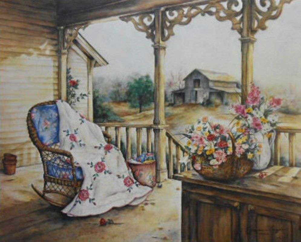 rose-of-sharon-vaughan-porch-scene jigsaw puzzle online