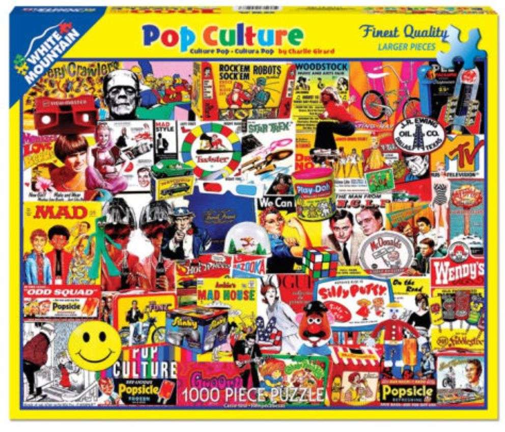 Popová kultura online puzzle