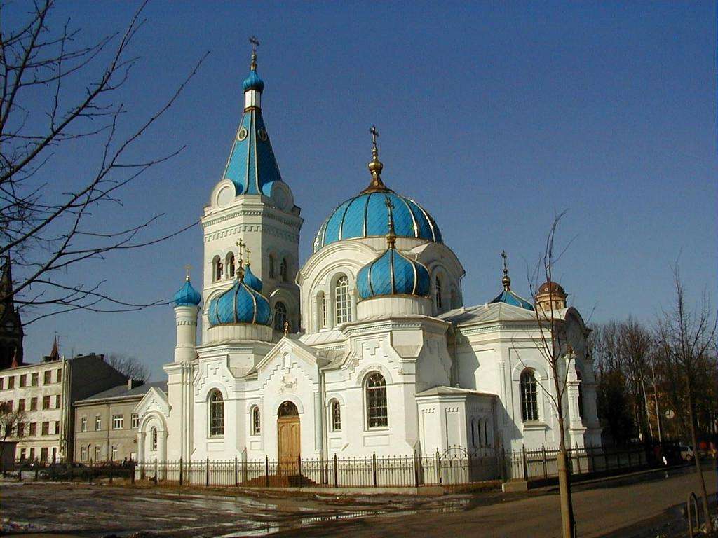 Katedralen i Jełgawa pussel på nätet