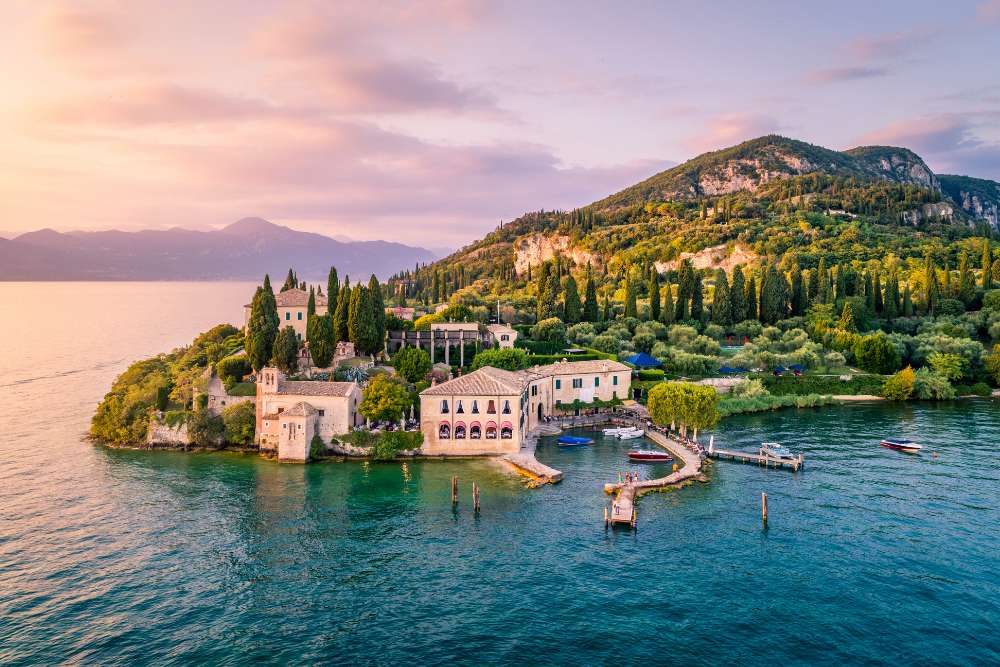 Italienische Landschaften Online-Puzzle