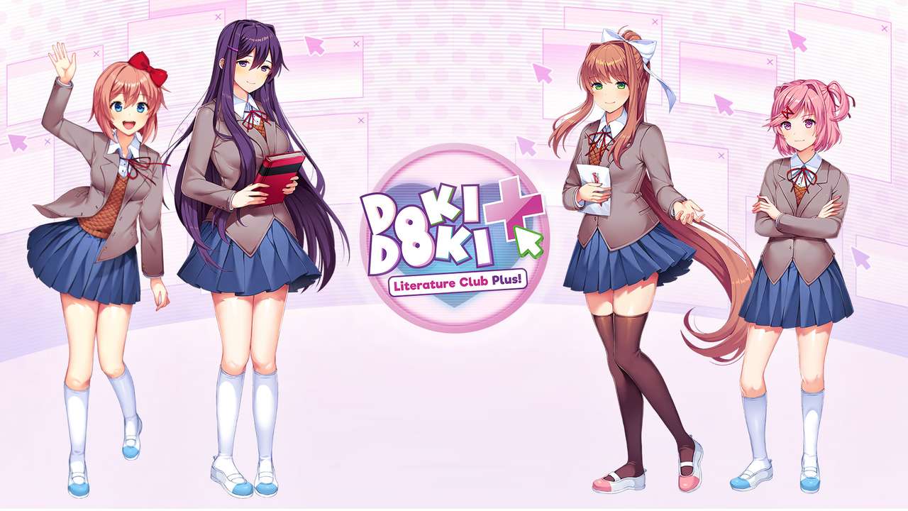 Doki Doki Literature Club Plus + онлайн пъзел