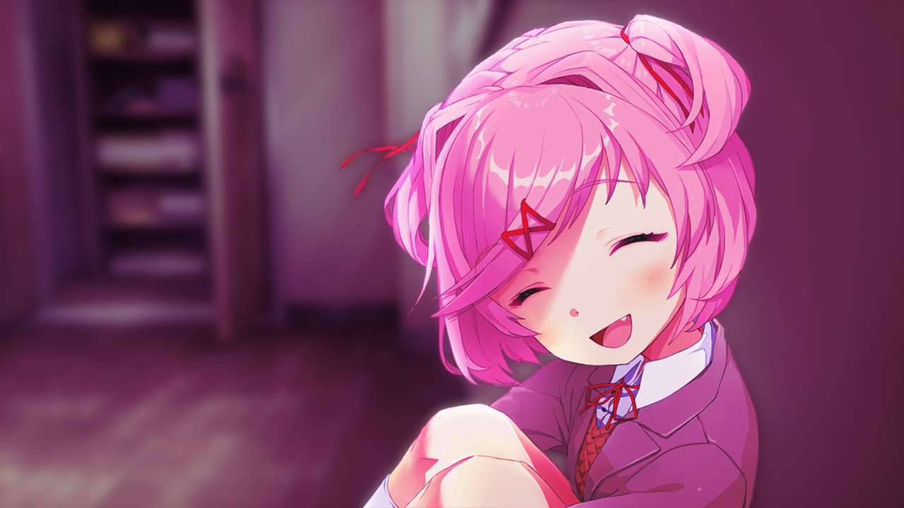 Natsuki Doki Doki Literature Club - online puzzle