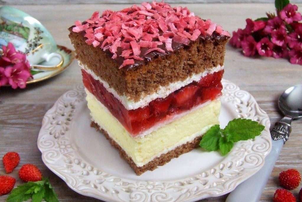 Тортата се предава онлайн пъзел