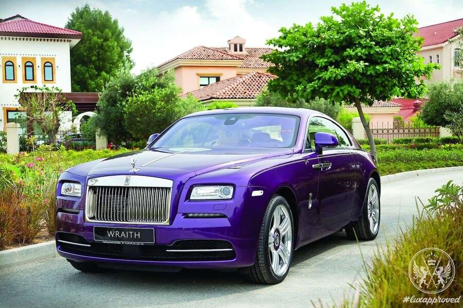 Автомобиль Rolls Royce Wraith Wolf #1 пазл онлайн