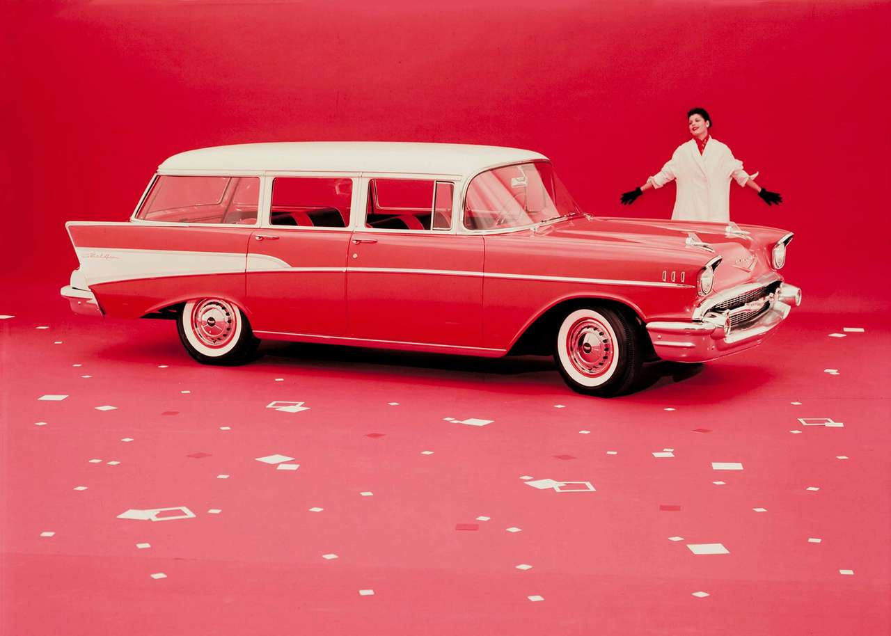 Chevrolet Bel Air Townsman von 1957 Online-Puzzle