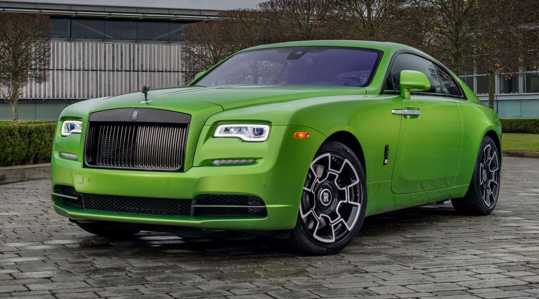 Автомобиль Rolls Royce Black Badge Wraith #3 пазл онлайн