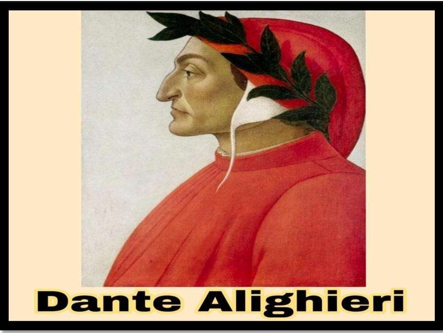 Данте Аліг'єрі онлайн пазл