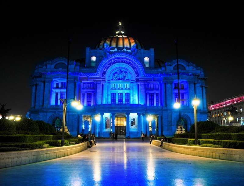 Театр изящных искусств, компакт-диск, Мексики онлайн-пазл