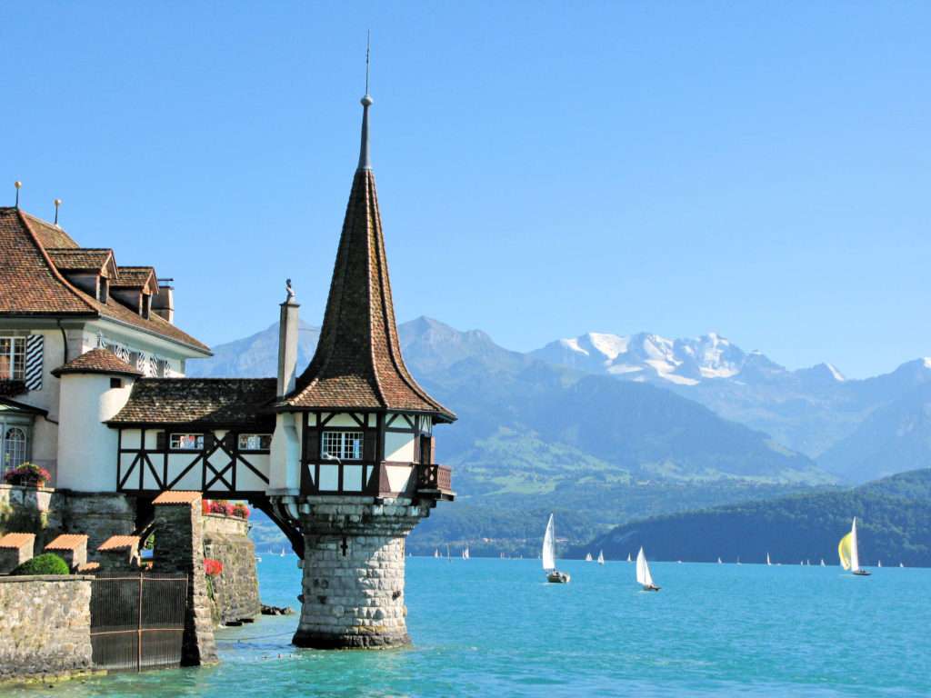Швейцария. Базел онлайн пъзел