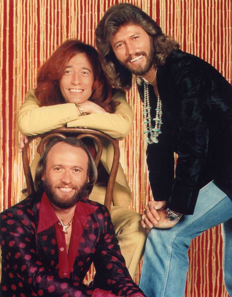 Os Bee Gees nos anos 70 puzzle online