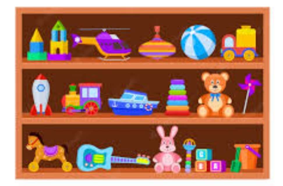 místnost s hračkami skládačky online
