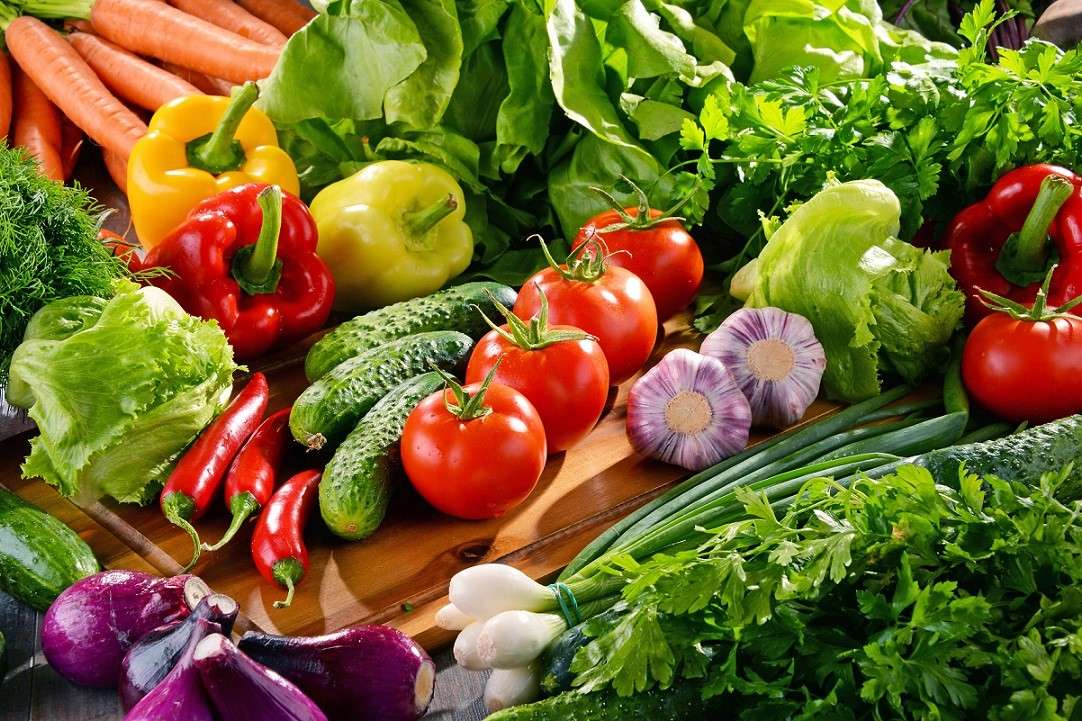 Értékes zöldségek kirakós online
