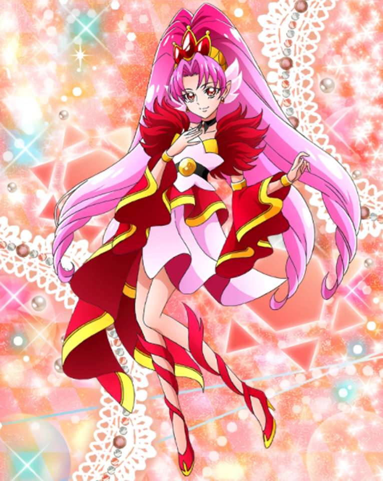 Cure Scarlet! ❤️❤️❤️❤️❤️ jigsaw puzzle online