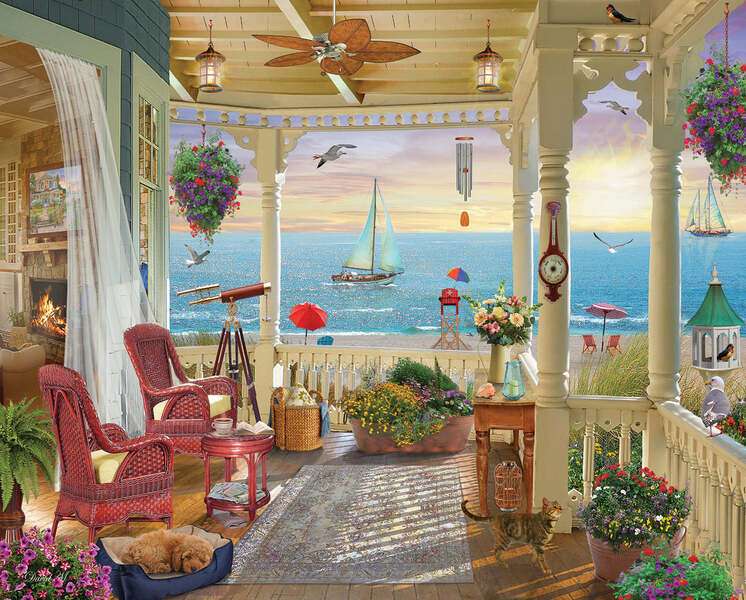 Terrace of a house #25 jigsaw puzzle online