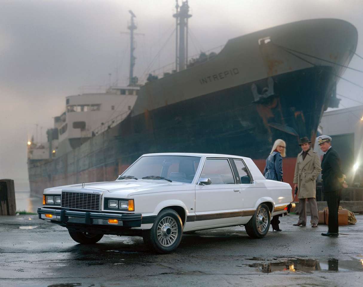 Ford Granada 2-türiges Coupé von 1981 Online-Puzzle