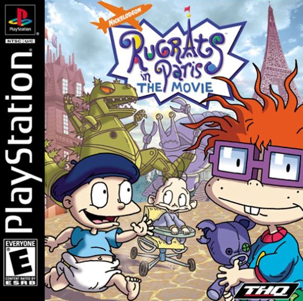 Rugrats in Paris: The Movie video game online puzzle