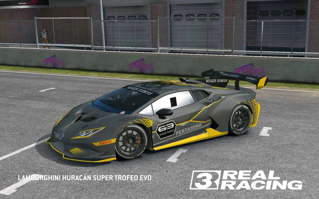 Lamborghini huracan super trofeo evo онлайн пъзел