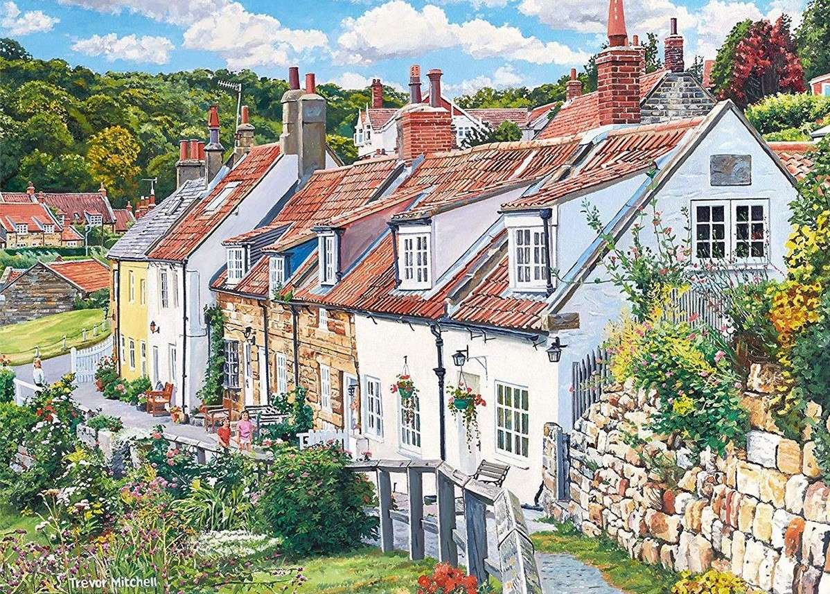 Anglické venkovské domy online puzzle