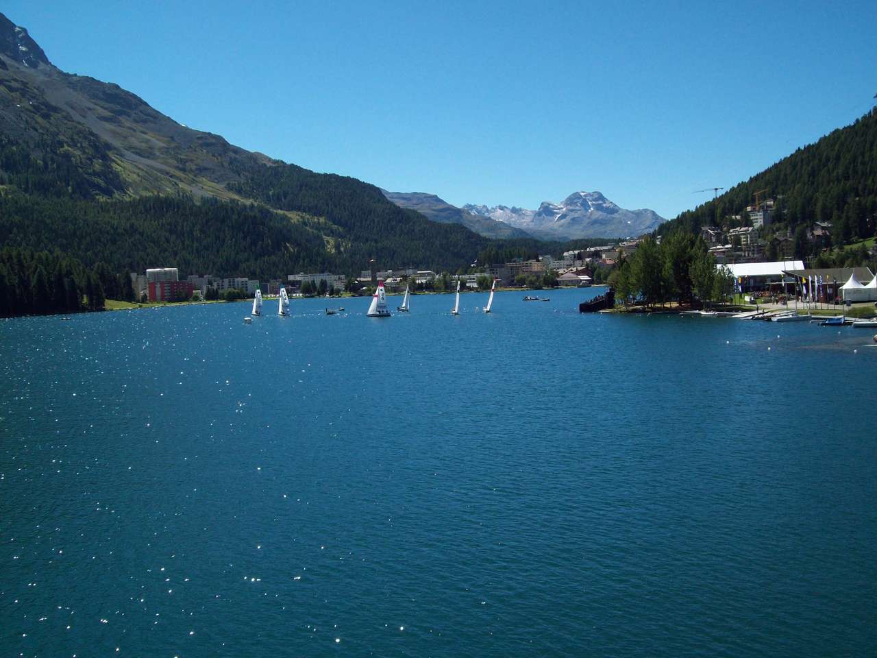 St. Moritzersee Online-Puzzle