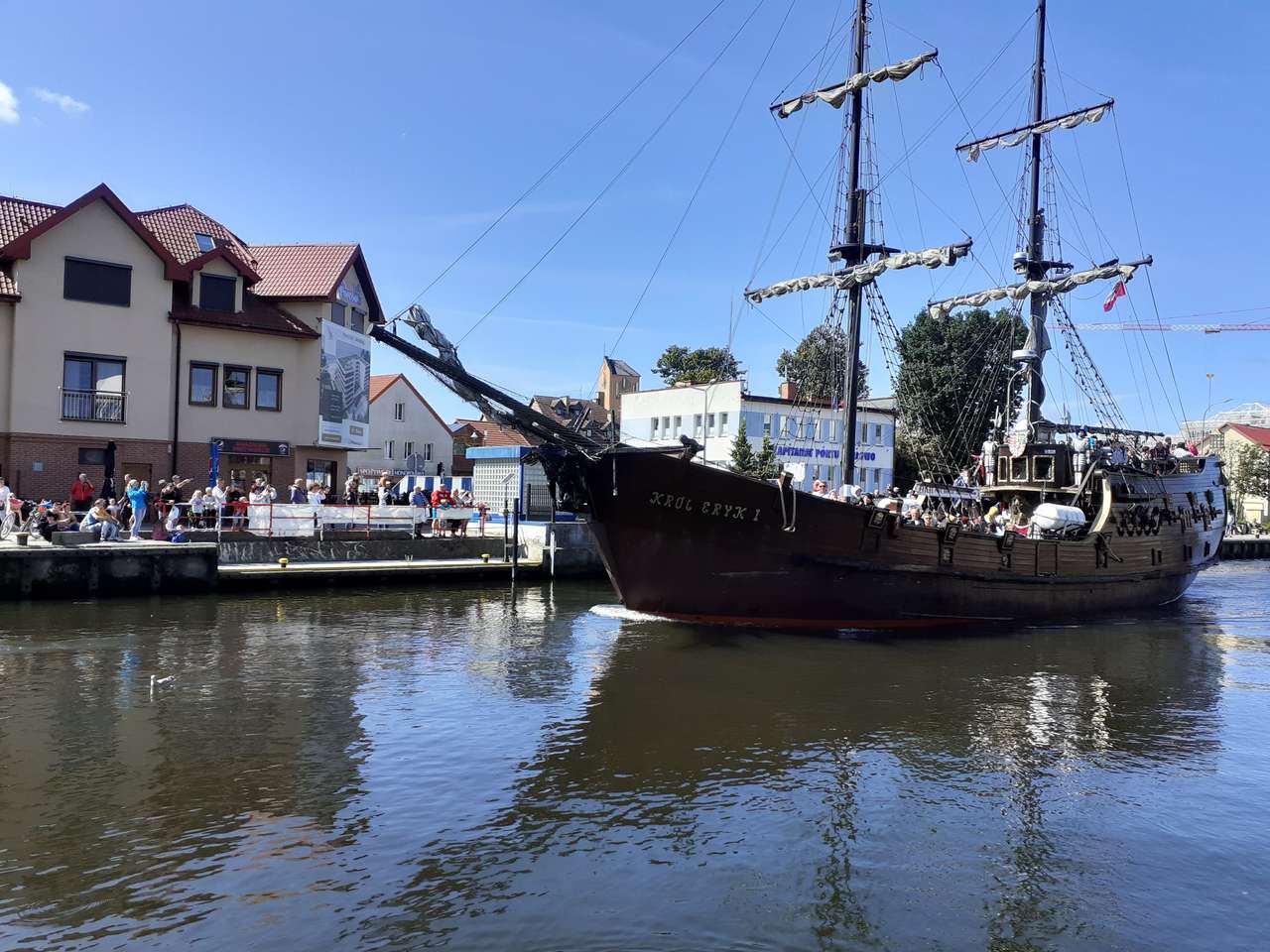 Πειρατικό πλοίο στο Władysławowo online παζλ