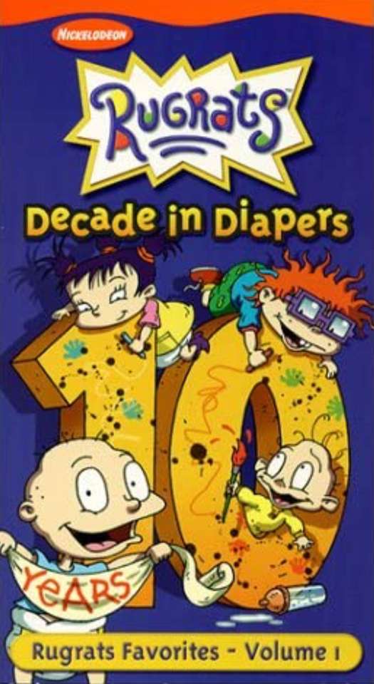 Rugrats - Decade in Diapers (Τόμος 1) VHS παζλ online
