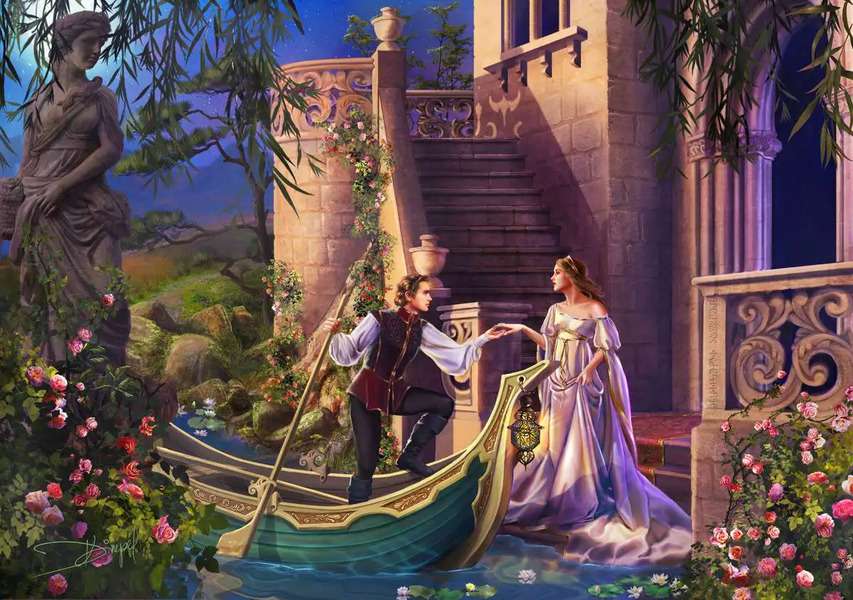 Couple in love #200 jigsaw puzzle online